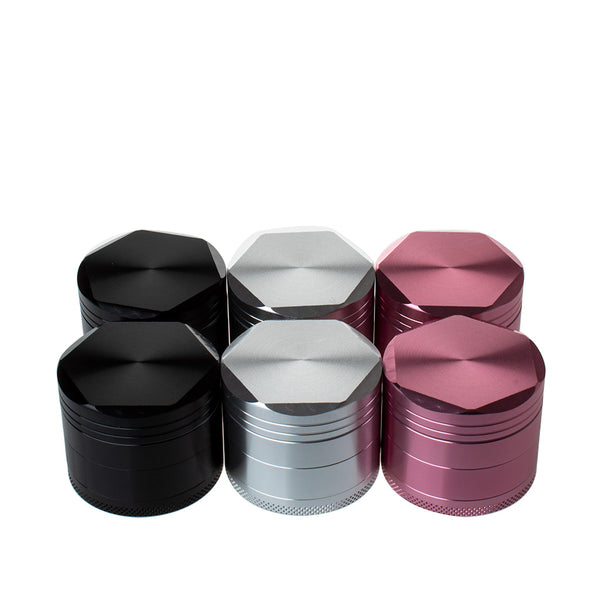 Hexagon Aluminum Grinder 6ct GD0113