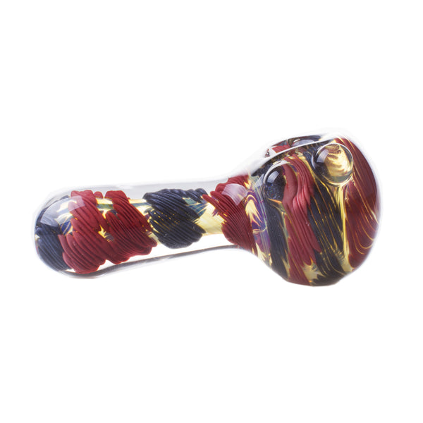 4.5" Heavy Art Fumed Pipe 3ct HP0317