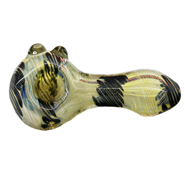 4.5" Heavy Art Fumed Pipe 3ct HP0317