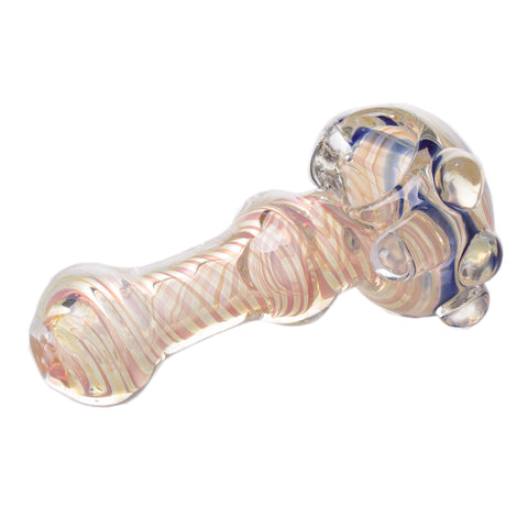 5" Gold Fumed Water Drop Pipe 3ct HP0327