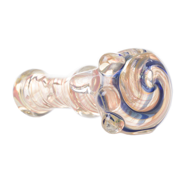 5" Gold Fumed Water Drop Pipe 3ct HP0327