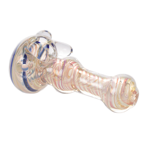 5" Gold Fumed Water Drop Pipe 3ct HP0327