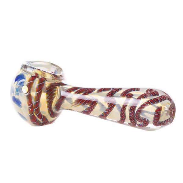 4.5" Candy Worked Twilled Pipe 3ct HP0331