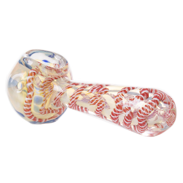 4.5" Candy Worked Twilled Pipe 3ct HP0331