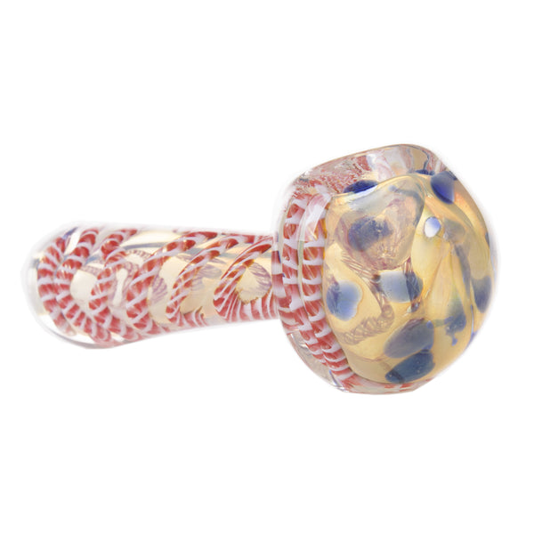 4.5" Candy Worked Twilled Pipe 3ct HP0331